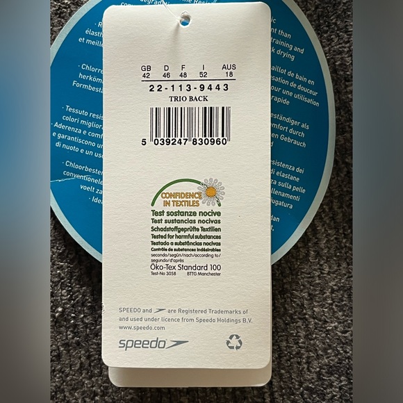 Speedo Endurance chlorine resistant swimsuit - Picture 6 of 10